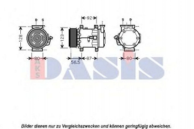 AKS DASIS 851429n -  Компрессор, кондиционер